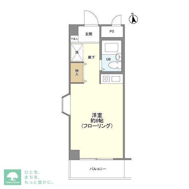 ベルベデール尾山台の物件間取画像