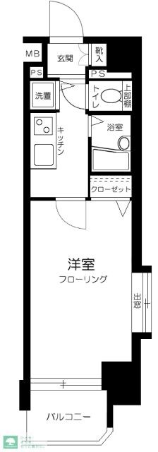 フェニックス幡ヶ谷弐番館の物件間取画像