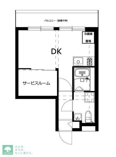 レジダンス・イン・三軒茶屋の物件間取画像