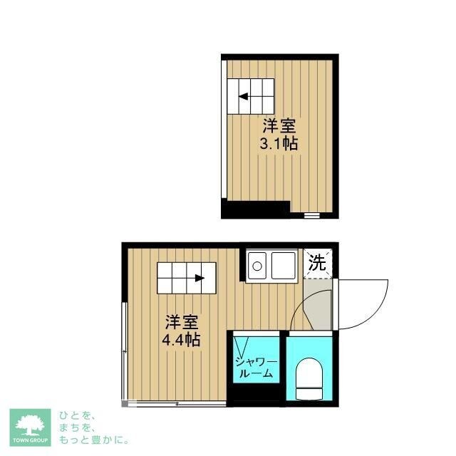 ファイン三軒茶屋の物件間取画像