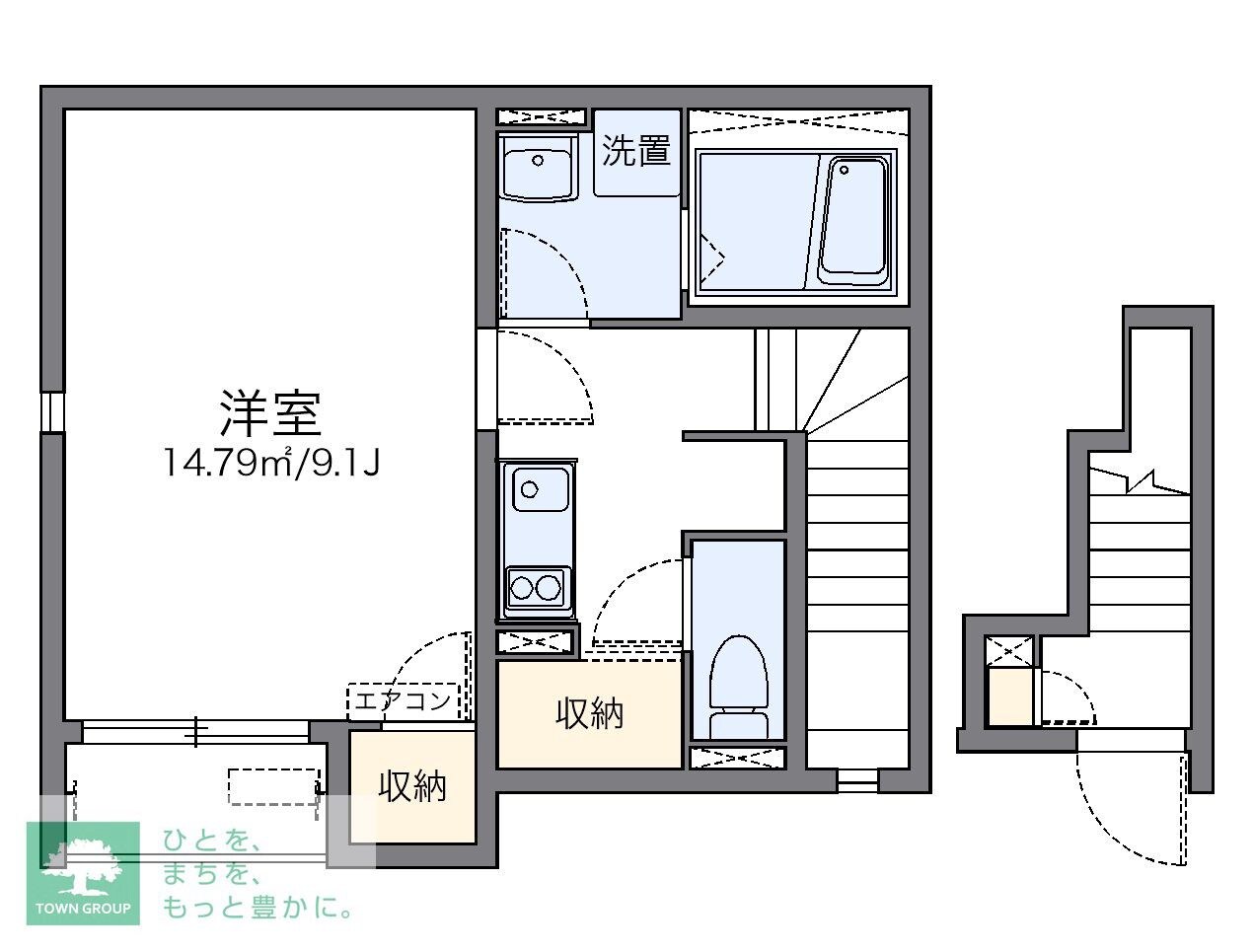 レオネクストヒルズ　ＫＳＭの物件間取画像