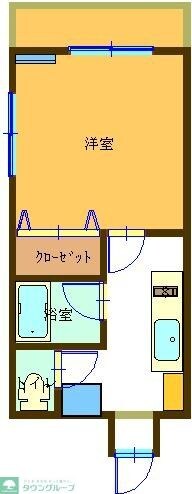 ダイヤモンドパティオの物件間取画像