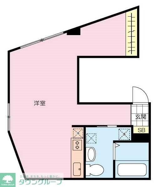 モンクレ桜新町の物件間取画像