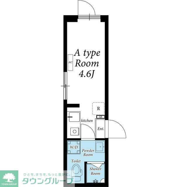 CLUB FLAT shimoumaの物件間取画像