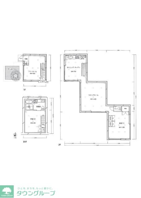 ガーデンコート成城ＵＮＩＴＥＤ　ＣＵＢＥＳの物件間取画像
