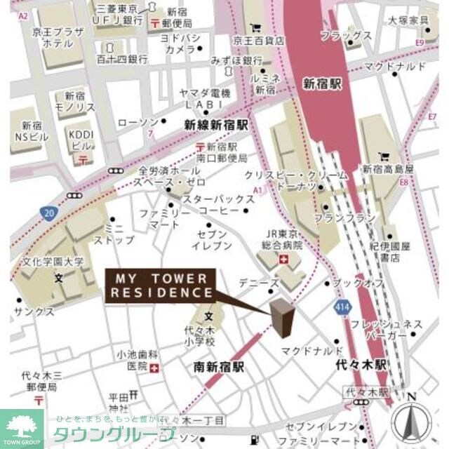 ＭＹ　ＴＯＷＥＲ　ＲＥＳＩＤＥＮＣＥの物件内観写真