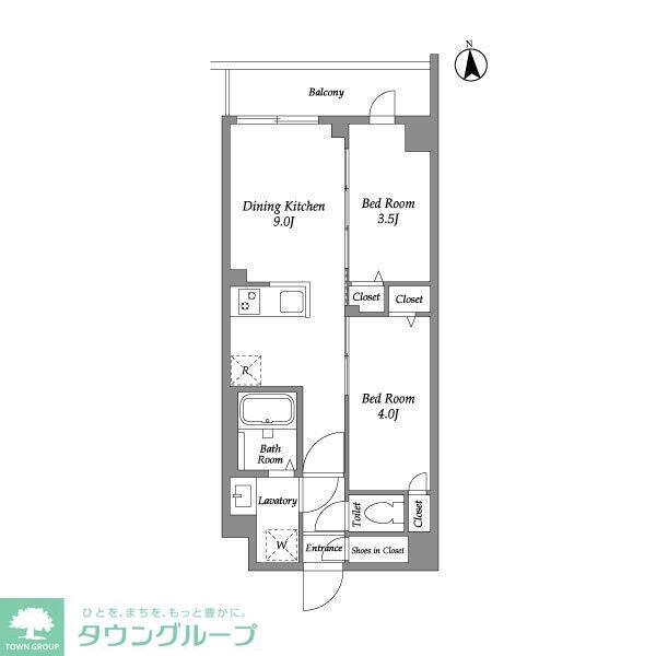 ザ・グラヴィティ新宿の物件間取画像