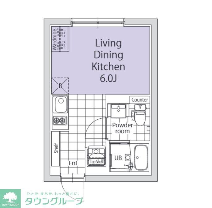 TASUKI杉並高井戸の物件間取画像