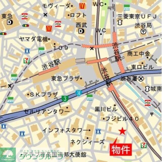 パークアクシス渋谷桜丘サウスの物件内観写真