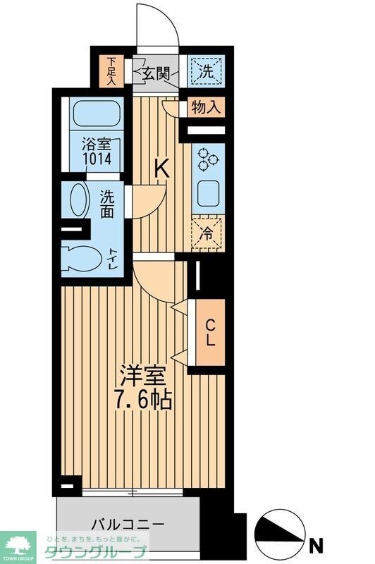 ＫＤＸレジデンス幡ヶ谷の物件間取画像
