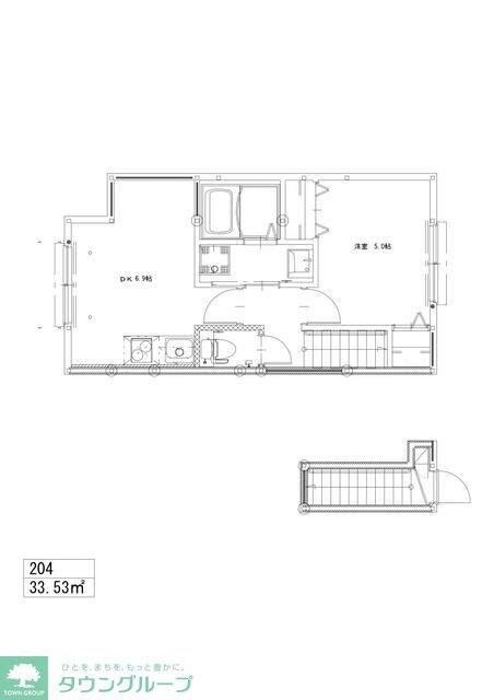 ソルナクレイシア都立大学の物件間取画像