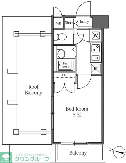ＬａＳａｎｔｅ広尾の物件間取画像