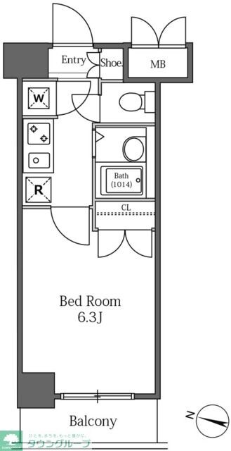 ＬａＳａｎｔｅ広尾の物件間取画像
