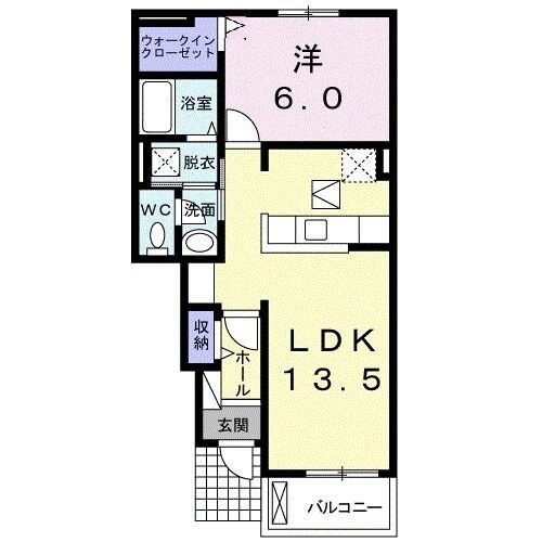 フォルテシモの物件間取画像