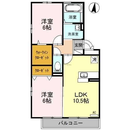 マグノリアの物件間取画像