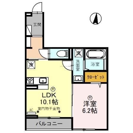 レイク・エスポワの物件間取画像