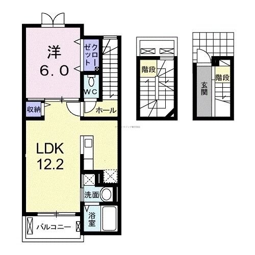 ＡＮＧＥＬＵＳの物件間取画像