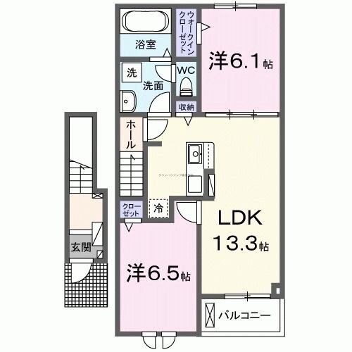 シャルールの物件間取画像