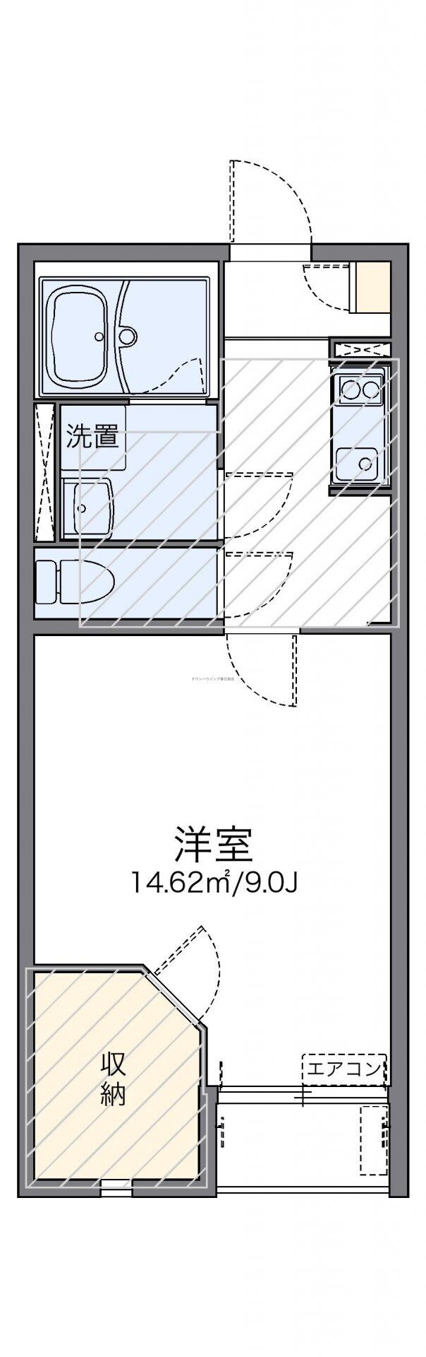 レオネクストブランメゾンの物件間取画像