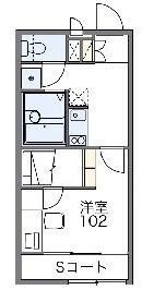 レオパレスユートピア白岡の物件間取画像