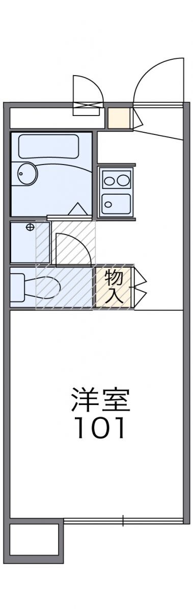 物件間取画像