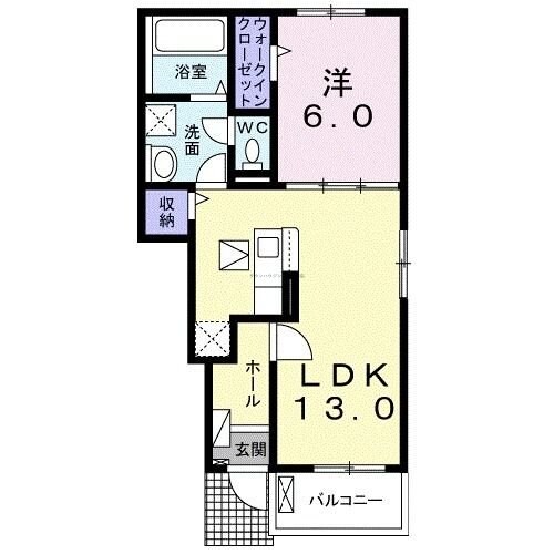 ニューライズ花崎の物件間取画像