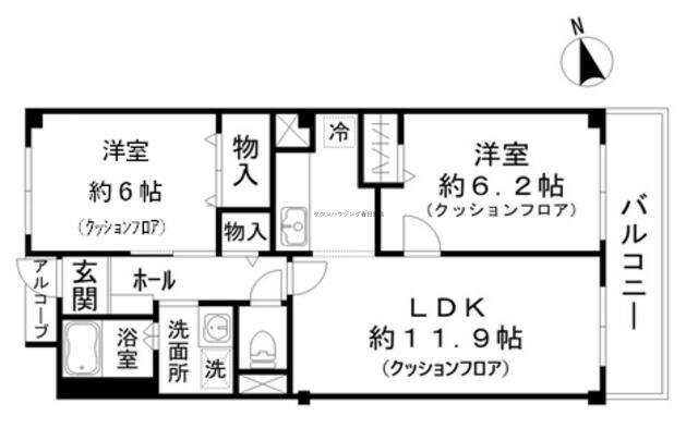 ラ・プランタンの物件間取画像