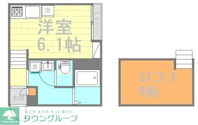 クレア堀崎町の物件間取画像