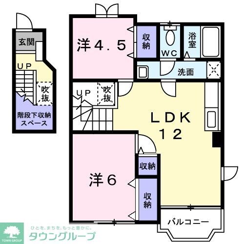 ポプルスの物件間取画像