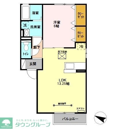 ノクターンの物件間取画像