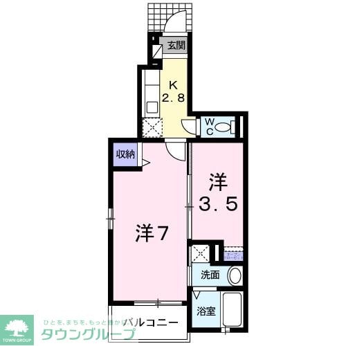 パークビレッジ春日部IIの物件間取画像