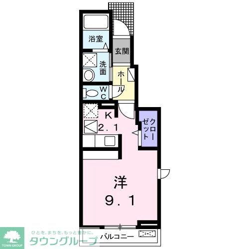 スパーブの物件間取画像