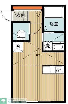 壱番館の物件間取画像