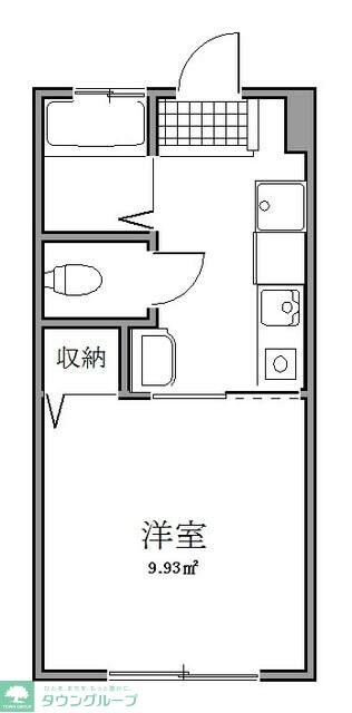 サンライズ春日部の物件間取画像