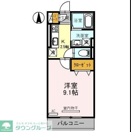 物件間取画像
