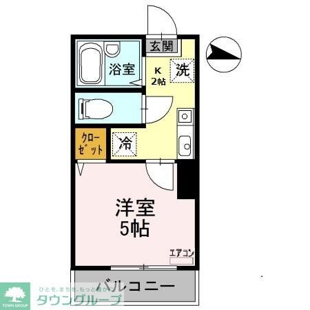 物件間取画像
