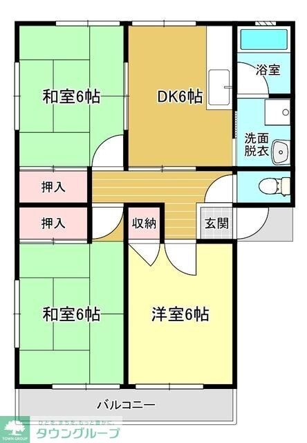 物件間取画像
