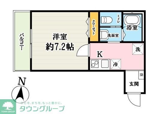 (仮称)キャメル吉川美南4　西棟の物件間取画像