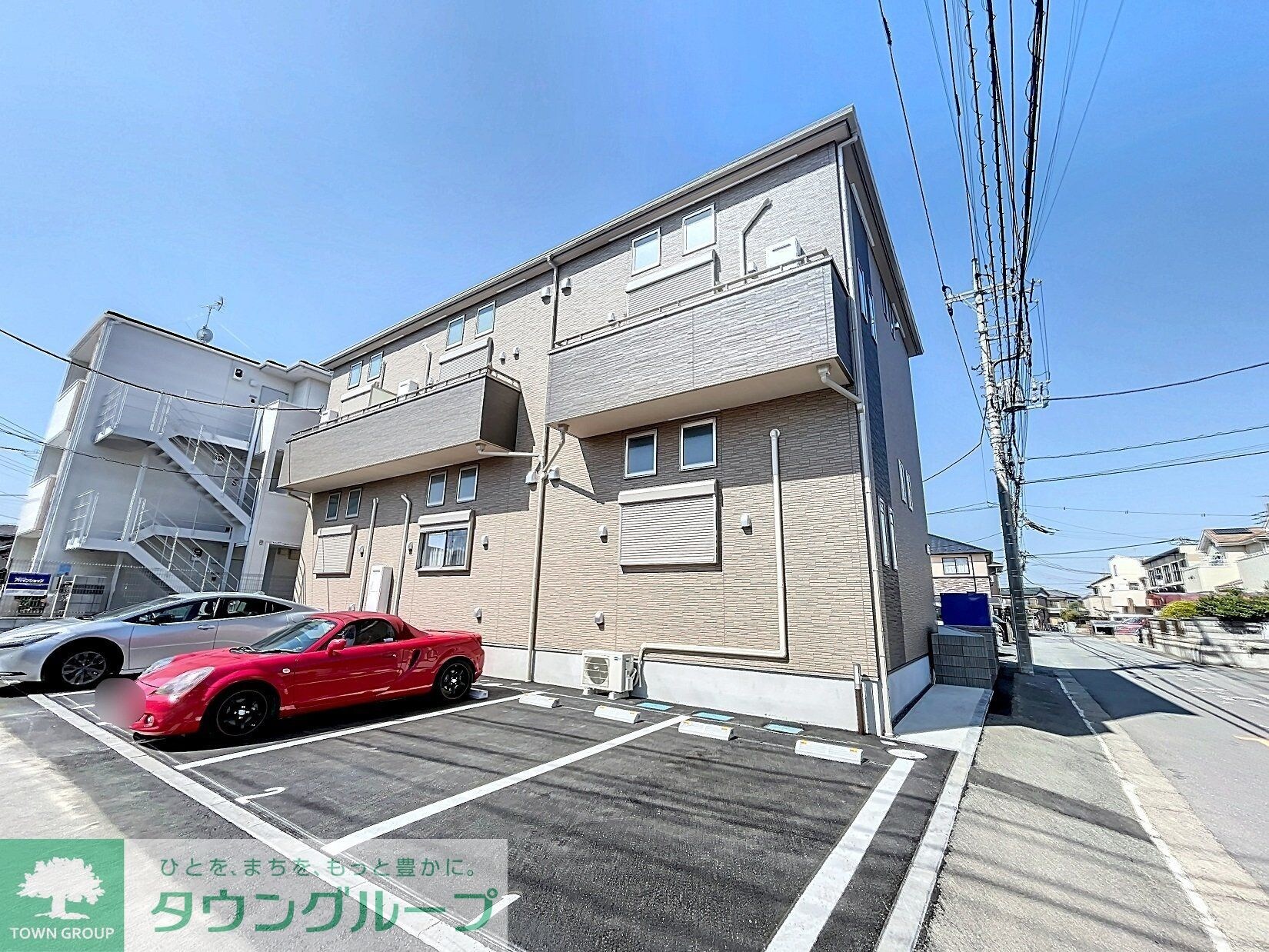 グランディフローラの物件外観写真