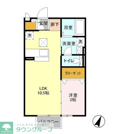 アモーレ　Iの物件間取画像
