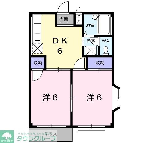 エルディム船橋の物件間取画像