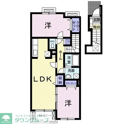 ラフィネの物件間取画像
