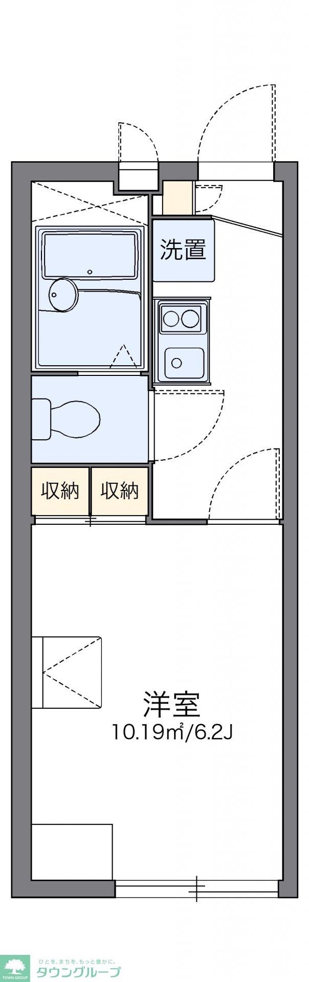 レオパレスアン　ティームの物件間取画像