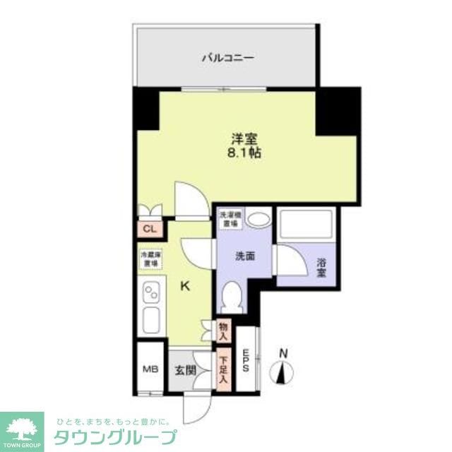 メゾン鶴屋町の物件間取画像