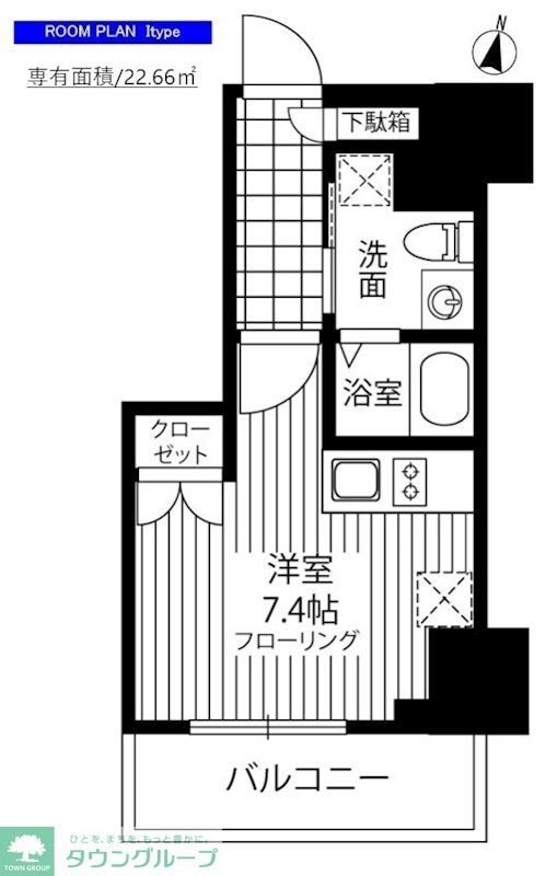 GRAND横濱山下町の物件間取画像