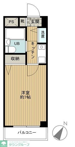 横浜平沼ダイカンプラザ二号館の物件間取画像