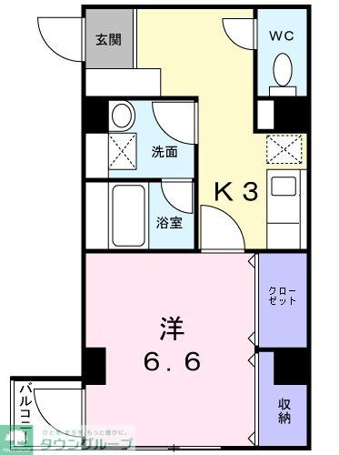 コルソ　アダージョの物件間取画像