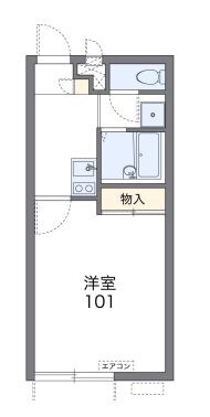 レオパレス萩の台の物件間取画像