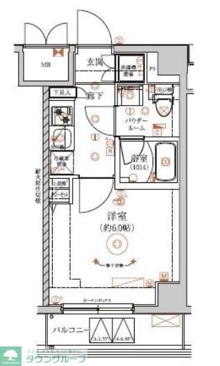 ＲＥＬＵＸＩＡ横濱吉野町IIの物件間取画像