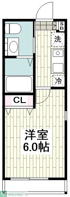 シルフィード金沢八景の物件間取画像